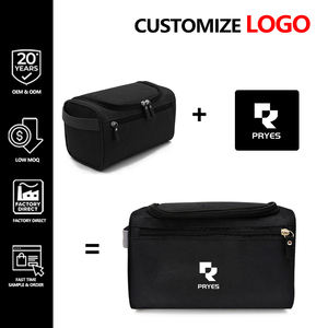 حقيبة غسيل محمولة محمولة مقاومة للماء للنساء للسفر حقيبة مكياج متعددة الوظائف تحمل التخزين - Product Image 2