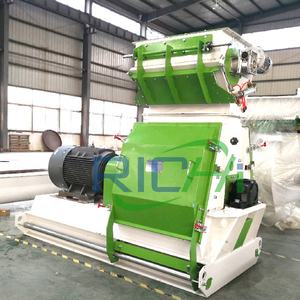 RICHI Custom ized 1-2t/h Graskorn Tierfutter Holzhammer Mühle - Product Image 3