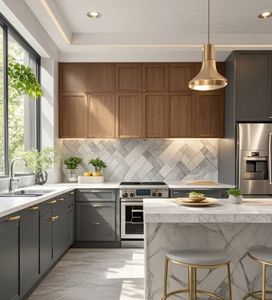 Diseños de Gabinetes de Cocina Personalizables, Gabinetes de Cocina de Estilo Moderno que Ofrecen Diseños para Hogares Contemporáneos - Product Image 6