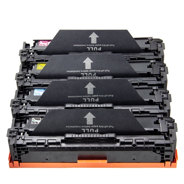 Amida Factory Wholesale Color Compatible Laser Toner for HP 125A 126A 130A 131A 201A 203A 304A 305A 410A Toner Cartridge