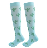 WUYANG USINE Conception Personnalisée Chaussettes Haute Élastique Sport Football Basketball Chaussettes De Compression 20-30mmgh pour Hommes Femmes MedicalSocks
