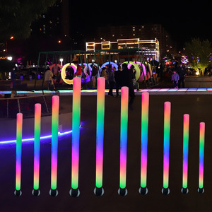 RGB <span class=keywords><strong>grande</strong></span> pioggia di meteoriti luci di illuminazione del paesaggio Hotel giardino decorazione creativa IP65 paesaggio esterno <span class=keywords><strong>lampada</strong></span> a LED - Product Image 2