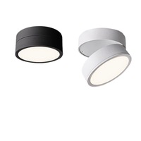 Sortie d'usine LED Spot de plafonnier pliant à montage en surface ultra-mince pour éclairage intérieur