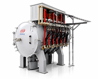 Four de dépôt chimique par évaporation pour matériaux composites C/C et SiC