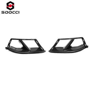 Toma de Aire de Fibra de Carbono Estilo MP para BMW G80 <span class=keywords><strong>M3</strong></span> G82 G83 M4 2021+ Juego de Rejillas de Ventilación Inferiores para Parachoques Delantero - Product Image 1