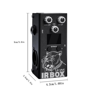 M-VAVE IR BOX אפקט פדלים לגיטרה (סימולטור ארון+מטען IR) תמיכה באפליקציה לתמיכה בסאונד של רמקולים קלאסיים משוחזרים - Product Image 3