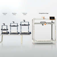 Impresora 3D Orange Storm Giga SLA, Gran Volumen de Impresión 800x800x1000mm, DIY PLA, Nueva, 1 Año de Garantía, Conectividad USB/Wifi, Automática