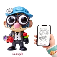 Figura de Acción Personalizada Meiyantoys, Diseño ODM, Figura de Resina Estilo Q, Figura de Anime Coleccionable