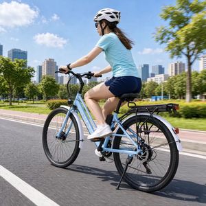 Bicicleta Eléctrica de Montaña con Llantas de 26 Pulgadas, Cuadro de Aluminio, Motor Trasero sin Escobillas de 250W, Batería de Litio de 36V y 10AH - Product Image 4
