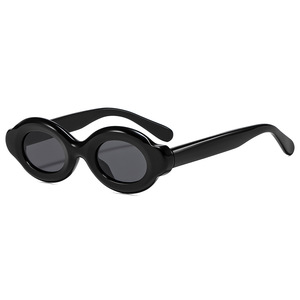 Lunettes de soleil polarisées ovales rétro vintage de haute qualité 2026 pour hommes et femmes, monture épaisse en acétate, style créateur - Product Image 6