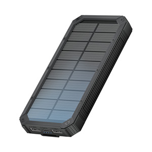 Ý tưởng sản phẩm mới 2025 thiết bị điện tử LED ánh sáng kép USB thông minh di động sạc di động 10000mAh phổ iPhone năng lượng mặt trời ngân hàng điện - Product Image 3