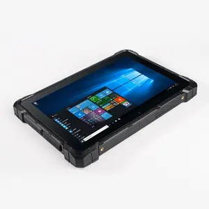 Ucuz 10 inç 4G GPS Windows10 4GB RAM 64GB ROM 2D barkod tarayıcı sağlam tablet pc