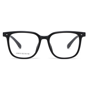 Montures de lunettes optiques carrées GTP J10013 pour hommes, en TR90, avec verres extra larges en acétate et pont nasal standard, origine Taizhou - Product Image 3
