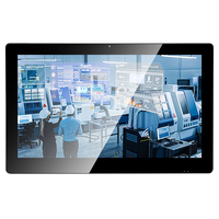 Bestview - Panel PC Industrial Todo en Uno con Pantalla Táctil Capacitiva IPS de 15.6 Pulgadas y 1080P, Sin Ventilador, Montaje en Pared, Android, en Stock