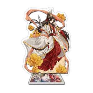 Nouveau support de figurine en acrylique double couche double face Tian Guan Blessing, pendentif périphérique Huacheng Xie Lian Wang Xian Jin Ling - Product Image 3
