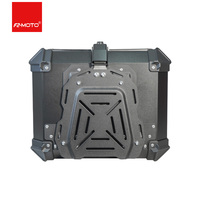 F2-MOTO 45L PP Boîte arrière de moto avec autocollant de remplacement pour rangement de bagages