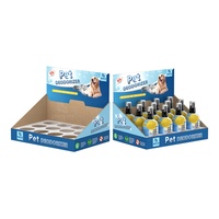 Présentoir de comptoir PDQ à niveaux personnalisé et écologique en carton ondulé pour la publicité sur table en magasin de détail
