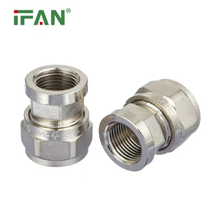Raccords de plomberie en laiton IFAN OEM, raccords de tuyauterie PEX <span class=keywords><strong>multicouche</strong></span>, raccords coudés en laiton forgé pour alimentation en eau, raccords à compression PEX - Product Image 4