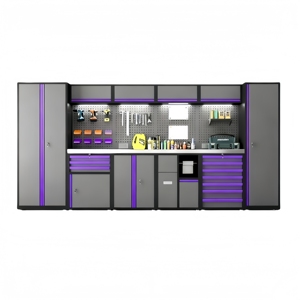 2026 All-OneTech Garage Wall-Mounted Modular Wheeled Storage <b>Cabinets</b> Heavy-Duty Load Capacity 3-Point Locking Customizable - Product Image 4