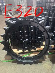 Сверхмощные детали ходовой части экскаватора, звездочка 320, передняя приводная звездочка, колесная группа мини-бульдозера D8k - Product Image 2