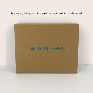 Peinture à l'huile DIY Peinture par numéros Kit <span class=keywords><strong>de</strong></span> peinture par numéros pour adultes Toile à dessiner avec des pinceaux - Product Image 5