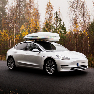 Nouveau design de coffre de toit de voiture automatique Accessoires Cargo Bagages Toit Grande boîte de rangement de voyage Abs Grande capacité Coffre de toit voiture - Product Image 1