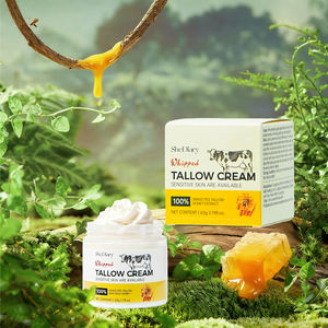 كريم مغذي للوجه للعناية بالبشرة، ترطيب عميق، إصلاح الحاجز الواقي، كريم للبشرة الحساسة، مرطب طبيعي، كريم وجه بالشحم 65 جرام - Product Image 2