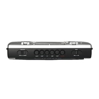 Cassette électrique avec écouteurs, portatif, radio rétro, bluetooth, lecteur enregistreur cassette, am fm, panda, marque