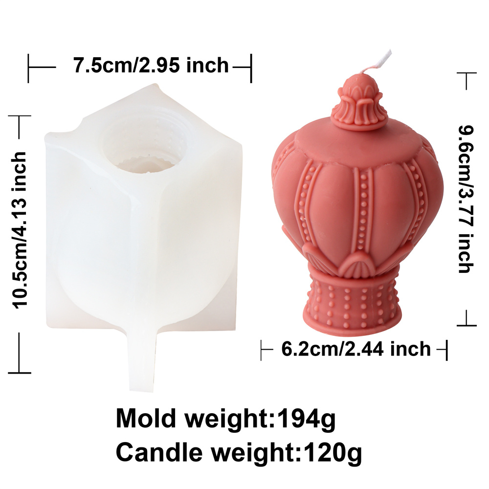 Crown-shaped Candle Mold