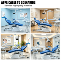 Unidad Dental Completa de Alta Calidad con Luz LED con Sensor, Equipo Dental Completo para Clínica Dental y Uso Hospitalario