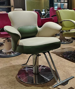 2026New Model Factory Wholesale Stainless Steel Hair Salon Chair Hair Chair with Rotating and Elevating Function Salon Furniture - Product Image 3