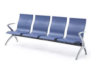 Wholesale Price Bus Station Waiting Seating Steel 3 Seat Waiting Bench Waiting Chair 5 Seats