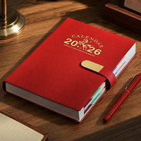 Carnet personnalisé pour la fin de l'année, Zodiaque chinois, Boucle dorée, Marquage à chaud, Carnet cadeau du Nouvel An, Direct Usine