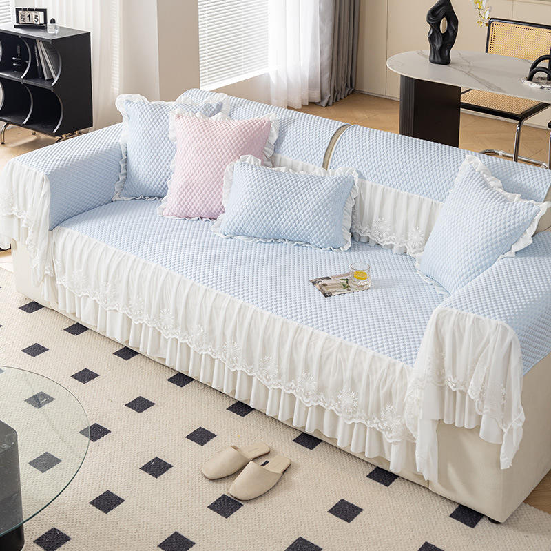 Cool Summer Skirt Hem - Blue