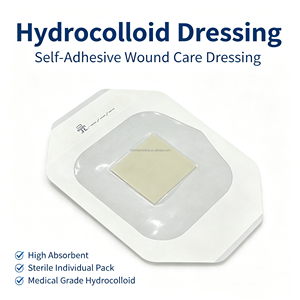 Cerotto Idrocolloidale Medico Monouso Autoadesivo Assorbente per il <span class=keywords><strong>Trattamento</strong></span> di Piaghe <span class=keywords><strong>da</strong></span> <span class=keywords><strong>Decubito</strong></span>, Vesciche e Ferite Minori - Product Image 4