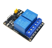 Nouveau module relais miniature 2 canaux 5V avec protection optocoupleur, carte d'extension à usage général