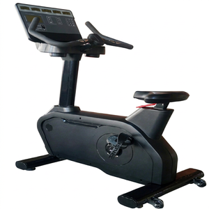 Vélo d'appartement magnétique vertical avec écran LED, vélo de cardio commercial pour salle de sport, machine d'entraînement cardiovasculaire à domicile - Product Image 1