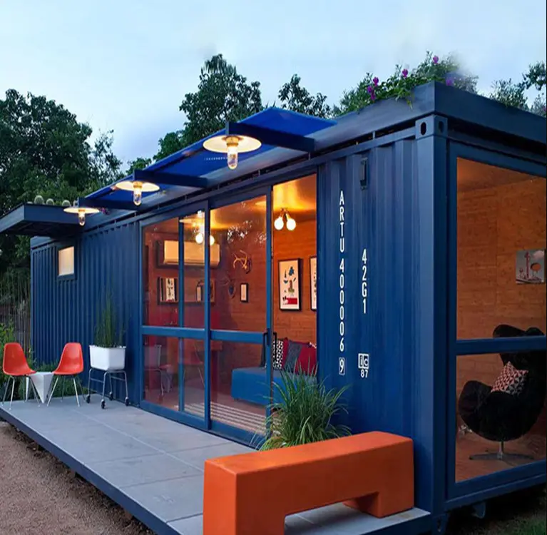 Luxury Prefab Houses Comfortable Container Cabine Prefab Modular Homes