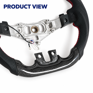 Volant de direction aspect carbone 2012-2014 pour Dodge Challenger – Remplacement personnalisé en gros pour ateliers professionnels et concessionnaires - Product Image 4