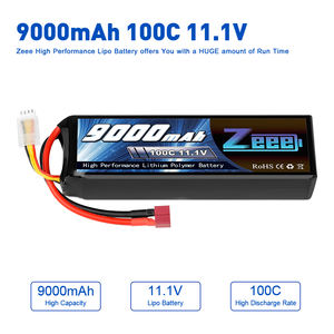 ZEEE RTR 3S 11,1 V 100C 9000mAh RC Lipo batería con los decanos para Traxxas X-Maxx 8S 4WD RTR camión monstruo - Product Image 5