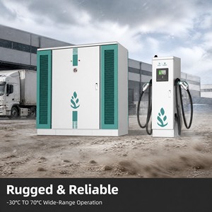 Borne de recharge rapide DC haute puissance pour les aires de service des bus et des camions lourds, infrastructure de recharge commerciale pour véhicules électriques - Product Image 4