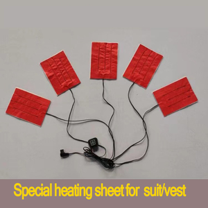 Special Heating Sheet for Heating Suit/vest Silicone <b>Button</b> Switch <b>Button</b> Key Temperature Control Switch - Product Image 6