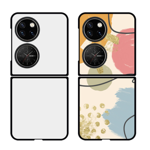 Venta al por mayor de plástico duro en blanco 2D sublimación funda para teléfono móvil para <span class=keywords><strong>Huawei</strong></span> <span class=keywords><strong>P50</strong></span> bolsillo con inserto de aluminio - Product Image 2