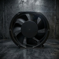 Ventilateur de refroidissement CPU WELLSUNFAN à haut débit d'air, 7 pouces, micro-miniature, DC17251, cadre en aluminium pour boîtier d'ordinateur, refroidisseur CPU fin