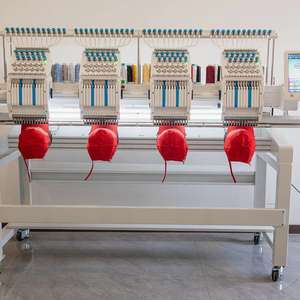 High Speed New 4 Head Multi Head Quilting <strong>Embroidery</strong> <strong>Machine</strong> Industrial &amp; Home Use Computerized 9/12/15 Needles Fast Speed - Product Image 1