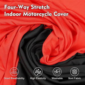 Nouveau populaire haute élastique anti-poussière <span class=keywords><strong>moto</strong></span> protecteur lavable Super Stretch intérieur Motobike couverture - Product Image 3