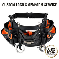 Ceinture à outils grande capacité avec sangle de taille réglable et panneau multi-poches pour techniciens, pour la vente en gros