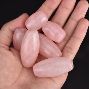 Rodillo de Jade rosa de alta calidad, masajeador de <span class=keywords><strong>Cuarzo</strong></span> Rosa, antiedad, gran oferta - Product Image 3