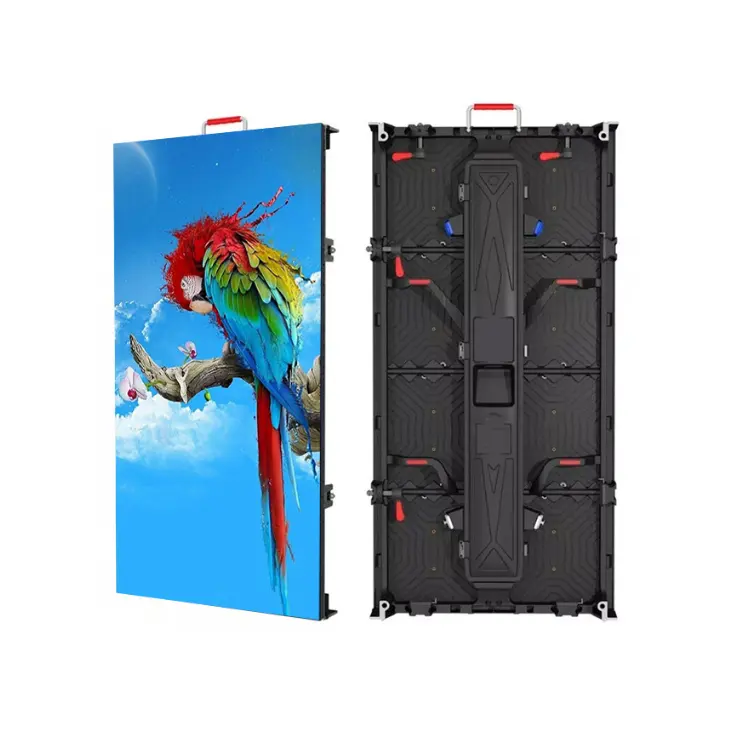 4K Led Outdoor Event Backdrop Stage Design Panel For Concert 6 Meters Screens Hanging Fly Bars Hire Equipment Diy Video Wall