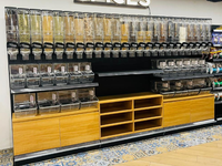 Boîte à épices de bonbons en gros bac alimentaire en vrac pour produits en vrac